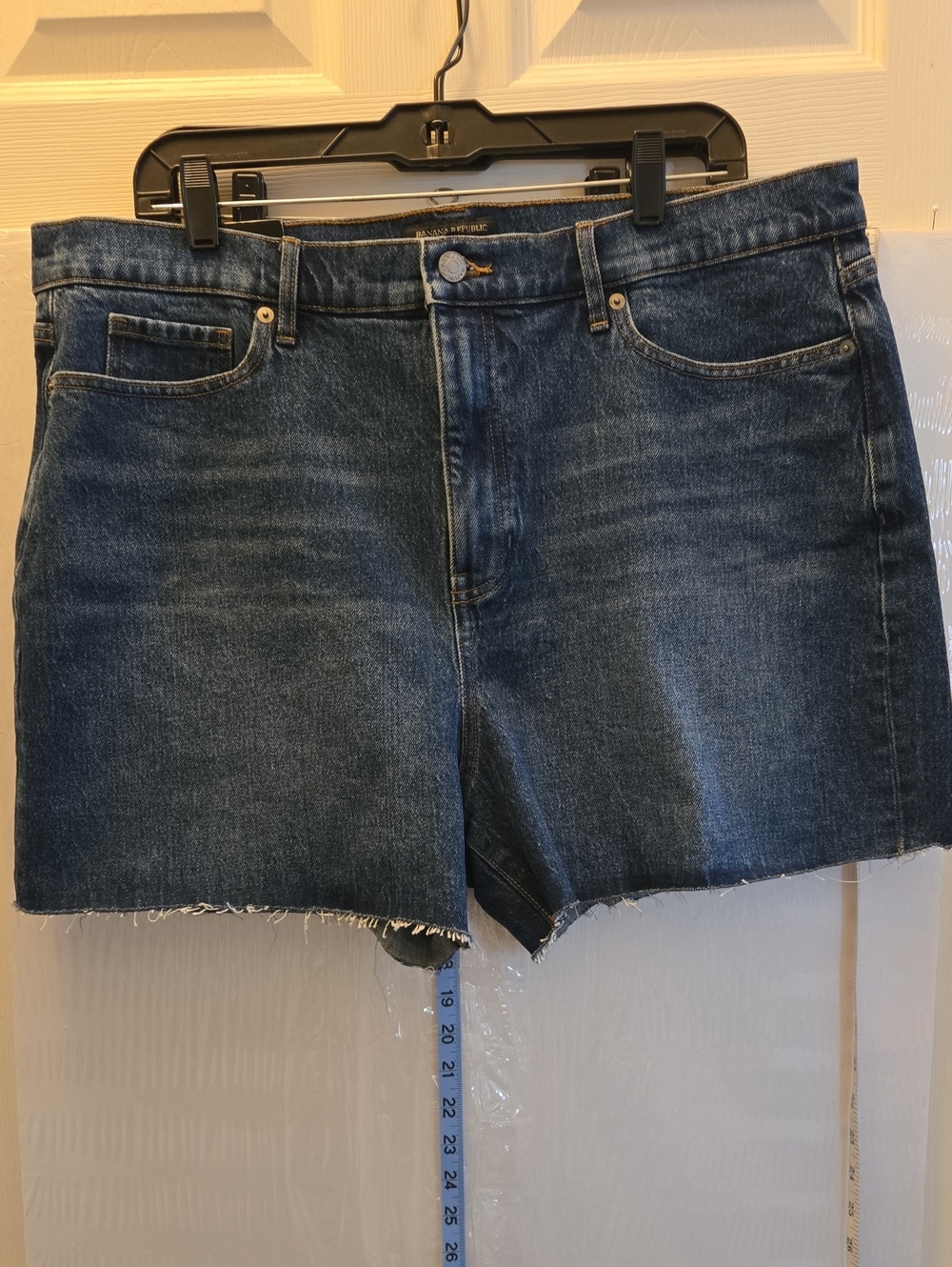 Banana Republic Dark Blue Denim Cutoff Shorts